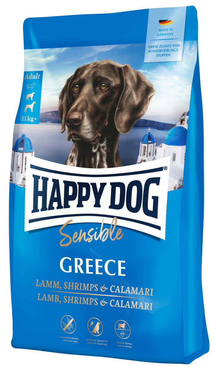 HAPPY DOG Hunde-Trockenfutter Sensible Greece
